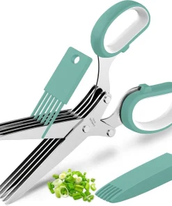5 Blades Stainless Steel Herb Scissors Set