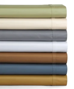 Egyptian Cotton 500 Thread Count Extra Deep Pocket Solid Bed Sheet Set