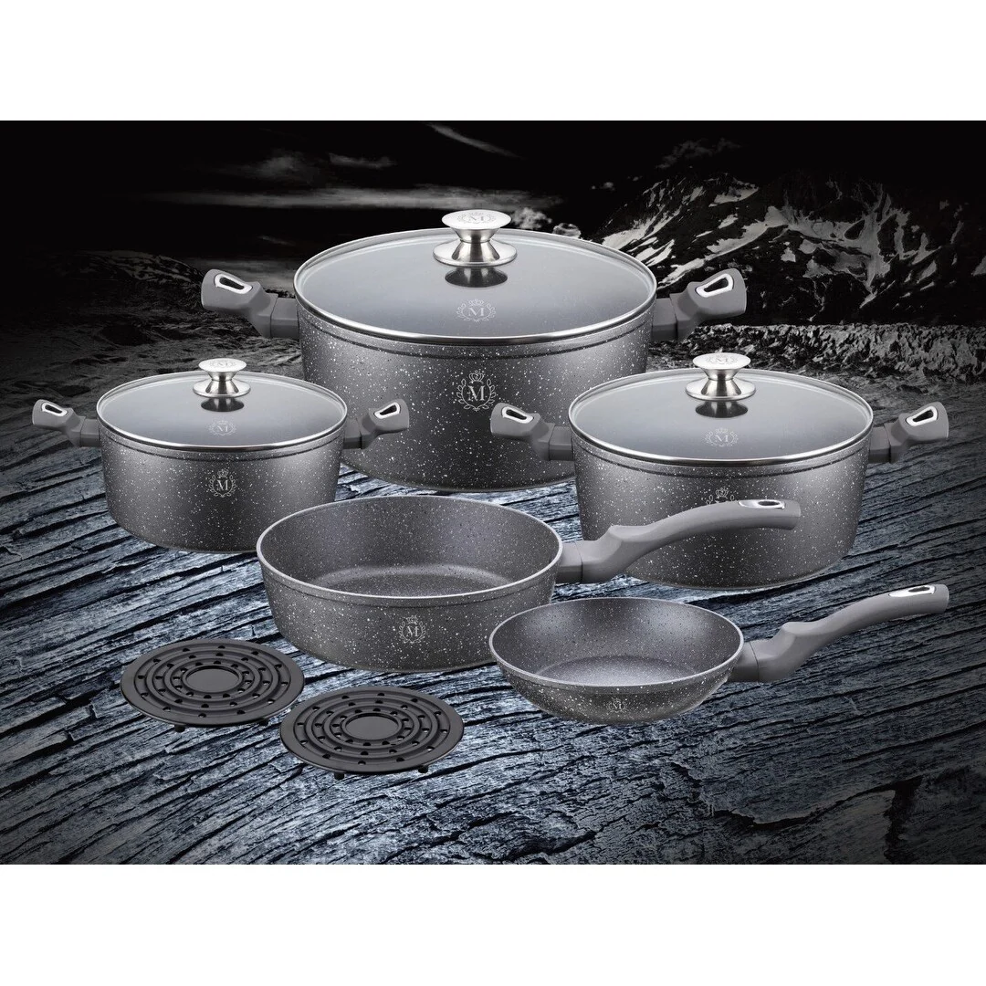 10 Piece Aluminum Cookware Set