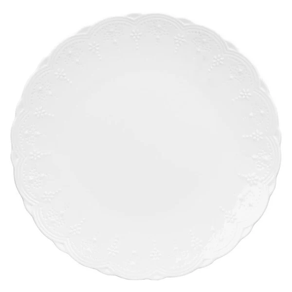 10 Strawberry Street Valentina 10.75" Dinner Plate, Set of 6