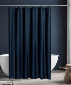 Fabric Water Repellent Shower Curtain Liner