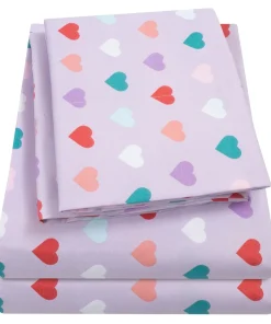Hearts Sheet Set by Sweet Home Collection - Multi