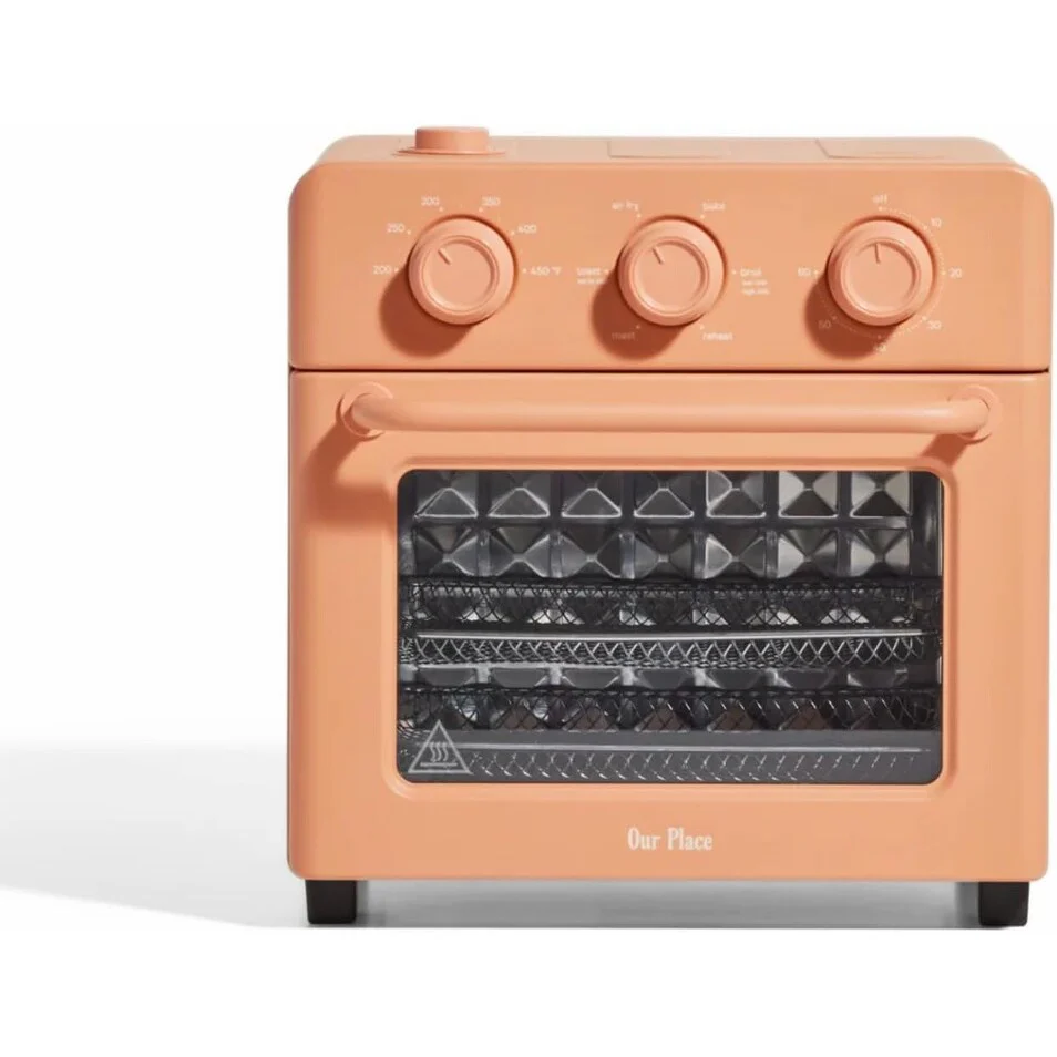 6-in-1 Multifunctional Air Fryer Toaster Oven with Steam Infusion in Spice