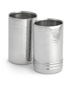 Artisan T800WCA 2-Pack Hammered Stainless Steel Wine Chiller Set