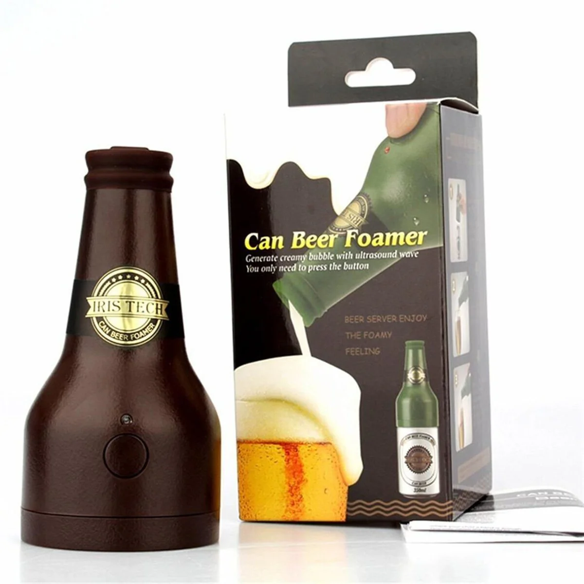Can & Bottled Beer Foam Maker