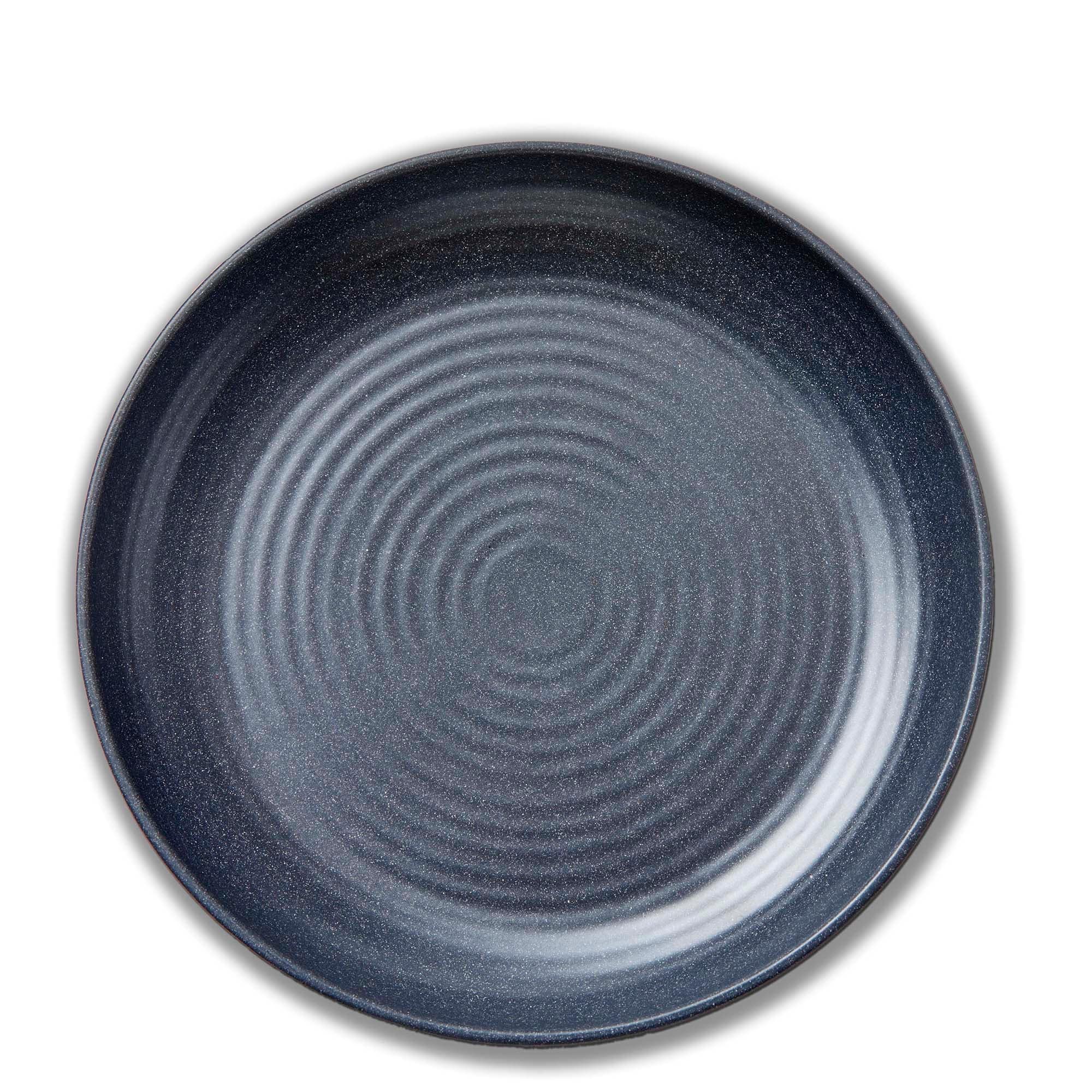 Brooklyn Melamine Salad Plate Charcoal