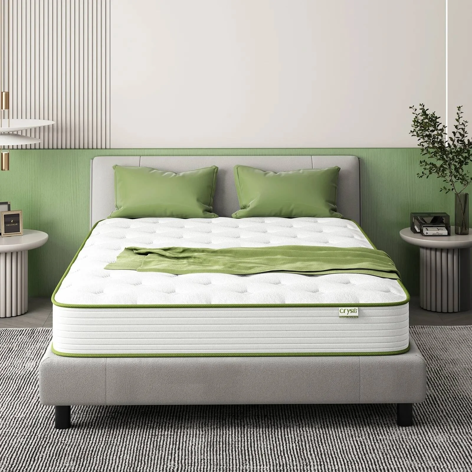 12 inch Medium Hybrid Gel Memory Foam Mattress In a Box