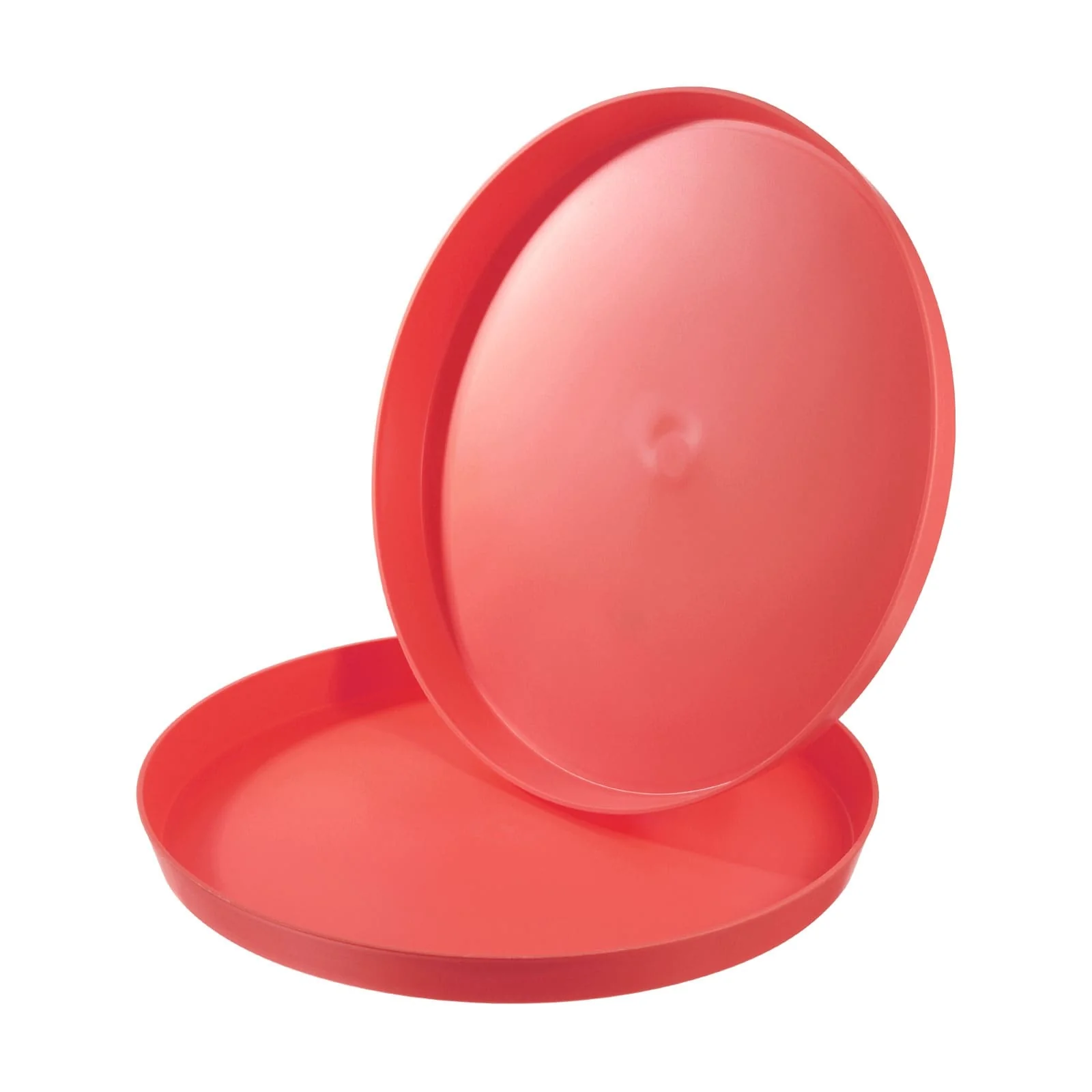 14" x 1" Round Restaurant Serving Trays, 2 Pack Food Service Tray