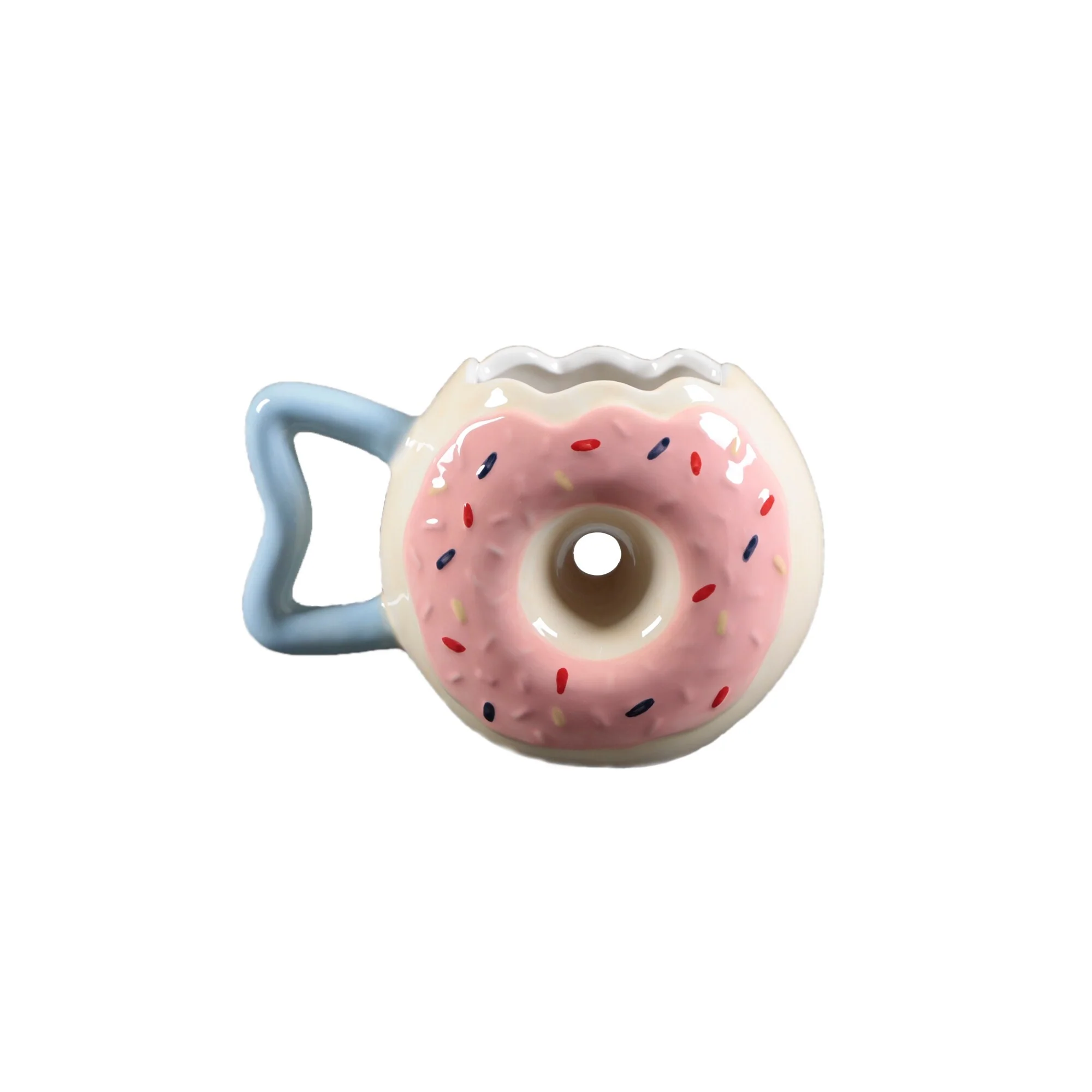 18 oz Ceramic Donut Mug