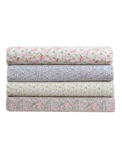 Laura Ashley Printed Cotton Percale Sheet Set