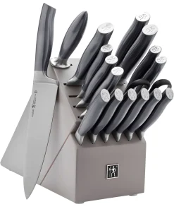Henckels Graphite 18-pc Knife Block set - Grey