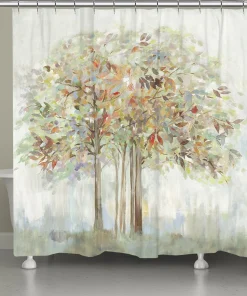 Laural Home Nature's Melody Shower Curtain - 71x72