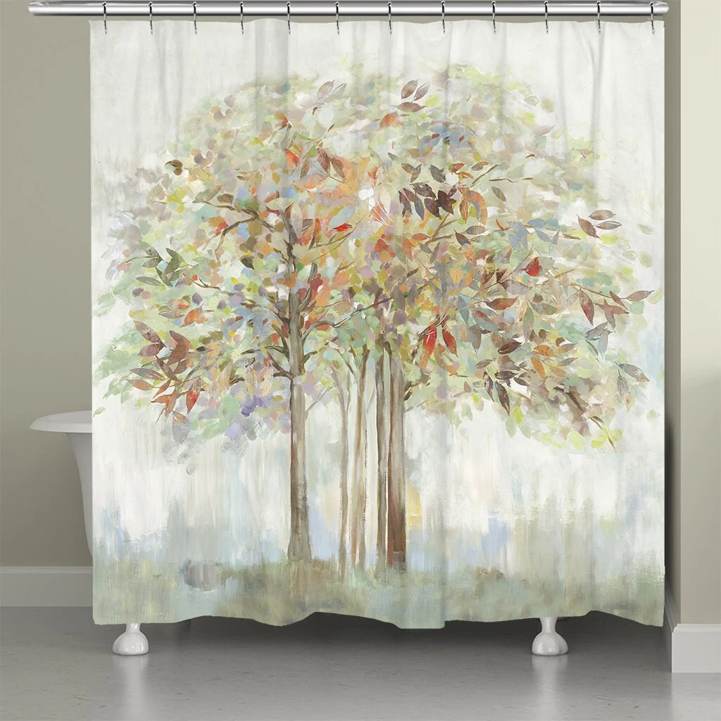 Laural Home Nature's Melody Shower Curtain - 71x72