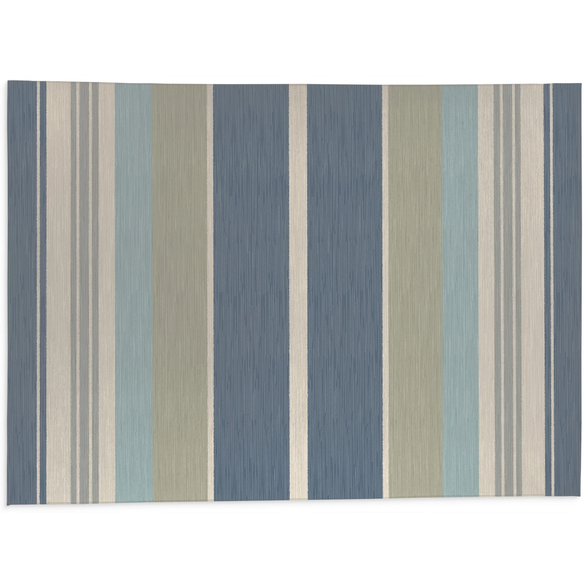 HUNTINGTON BLUE Bath Rug By Kavka Designs