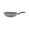 BALLARINI Parma by HENCKELS Forged Aluminum 11-inch Nonstick Stir Fry Pan with Lid, Made in Italy - Grey