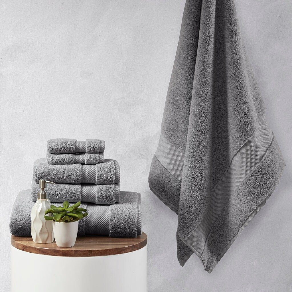 1000gsm One hundred percent Cotton 6 Piece Towel Set