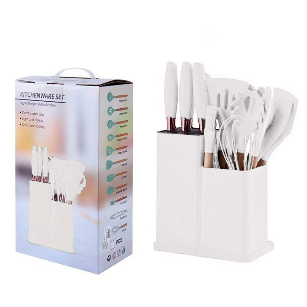 19-piece Non-stick Silicone Assorted Kitchen Utensil Set