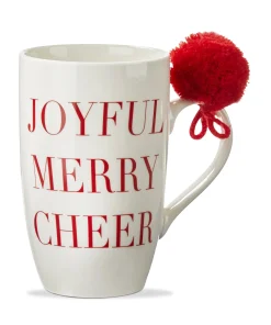 24 oz. Christmas "Joyful & Merry" Coffee Tea Hot Cocoa Mug