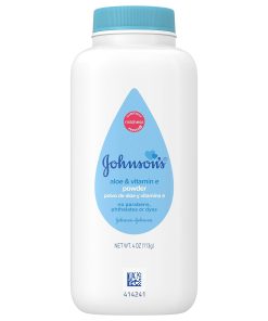 Johnson's Baby Powder for Delicate Skin, Hypoallergenic and Free of Parabens, Phthalates, and Dyes for Baby Skin Care, 1.5 oz