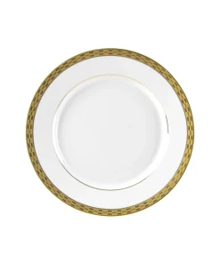 10 Strawberry Street Athens Gold Salad/ Dessert Plate (Set of 6)
