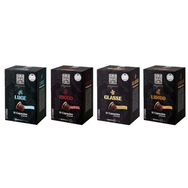 30 Pack Mixpresso Nespresso Compatible Coffee Capsules Mix flavor