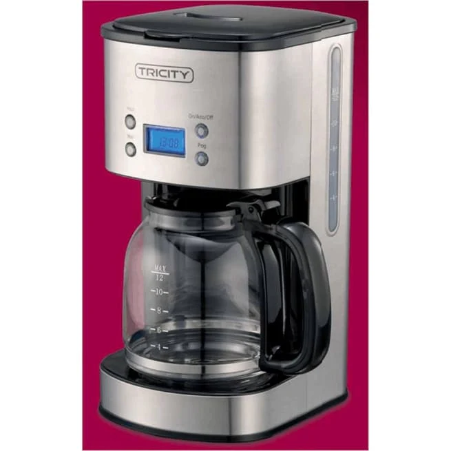 12 Cup Programmable Coffee Maker Drip Coffee Brewer Simply Fast