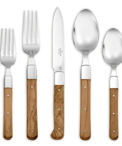 Argent Orfèvres™ Lynden - 5 Piece Place Setting, Triple Rivets, 18/10