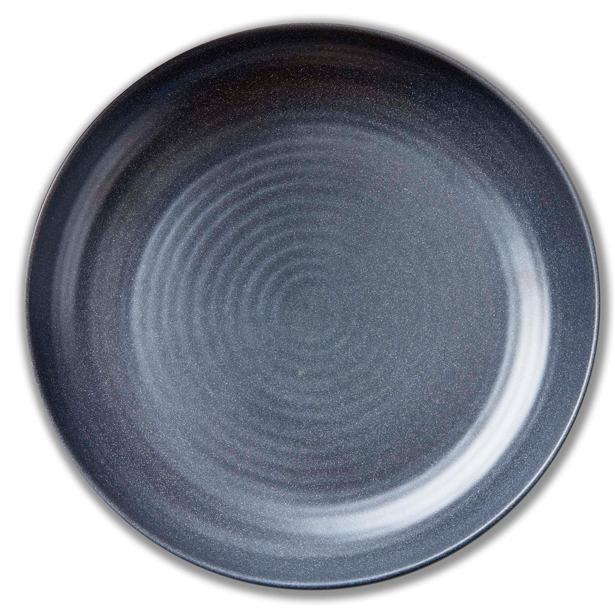 Brooklyn Melamine Dinner Plate Charcoal