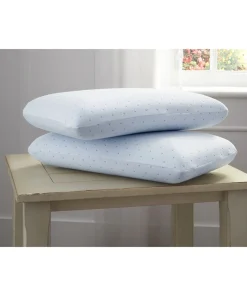 Arctic Sleep Cool-Blue Gel Memory Foam Bed Pillow