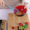 Egg Whisk Silicone Whisk Mixer Kitchen Utensil