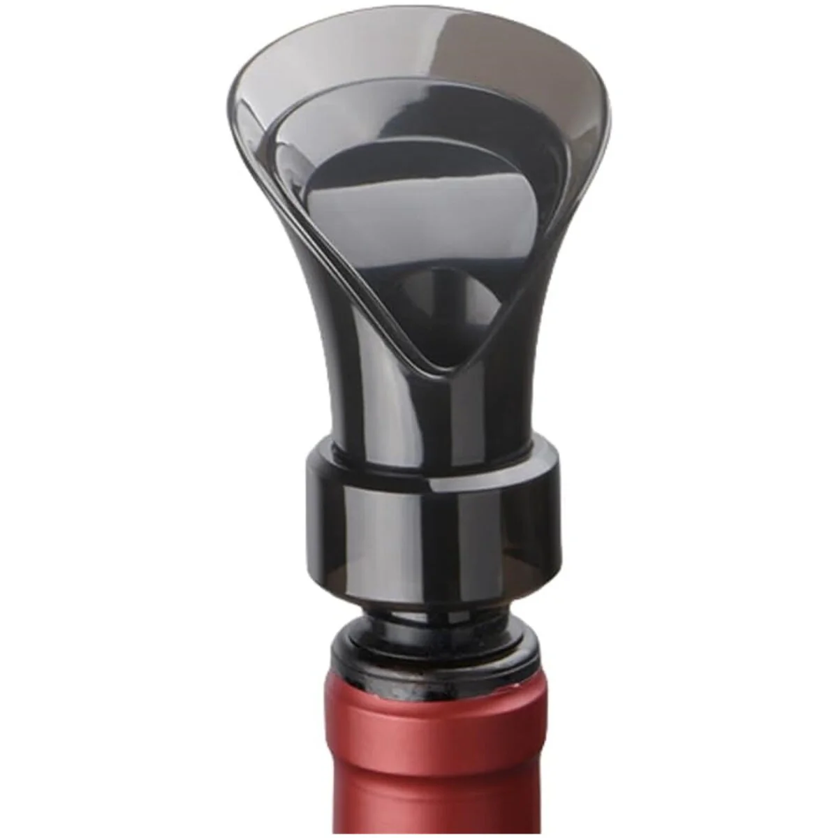 2in1 Wine Pourer Silicone Wine Keep Fresh Seal Bottle Stopper