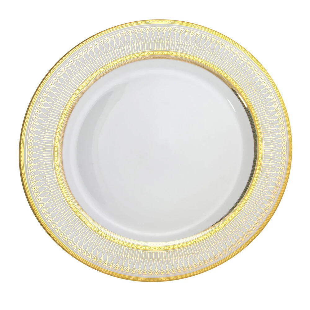 10 Strawberry Street Iriana Gold Salad/ Dessert Plate (Set of 6)