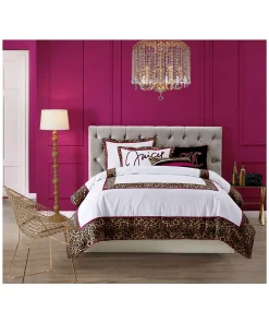 Juicy Couture Regent Leopard Three Piece Comforter set