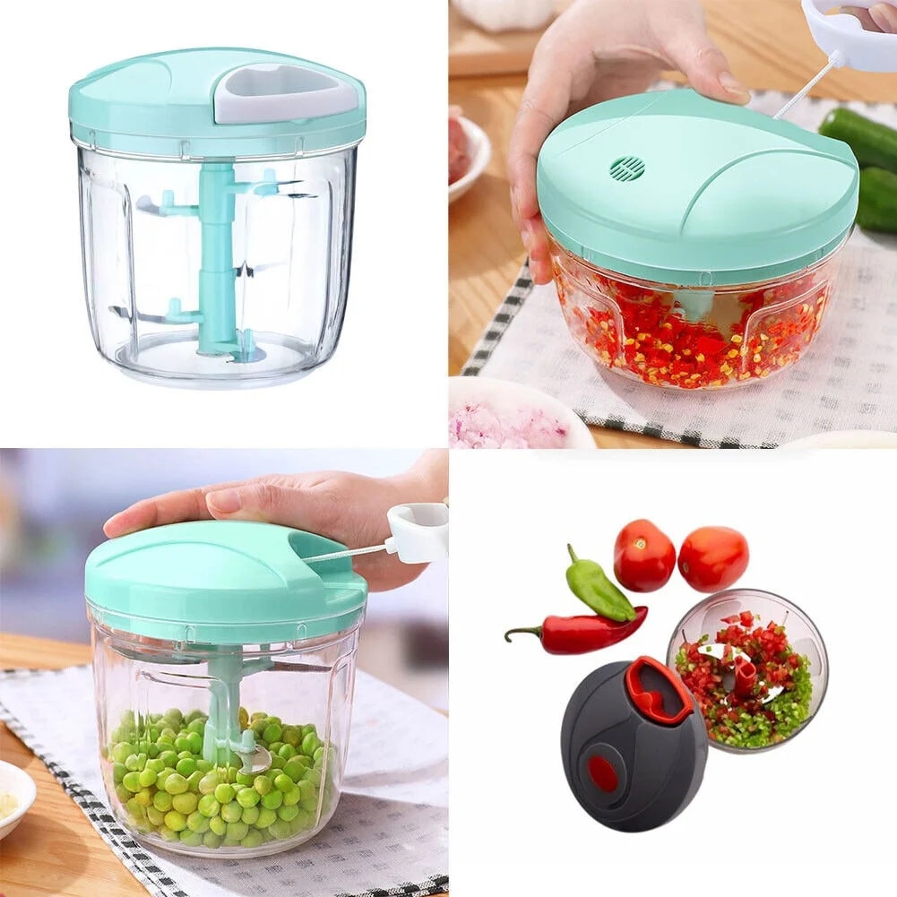 1000ML Kitchen Hand Blender Food Processor Tool 1 Pack