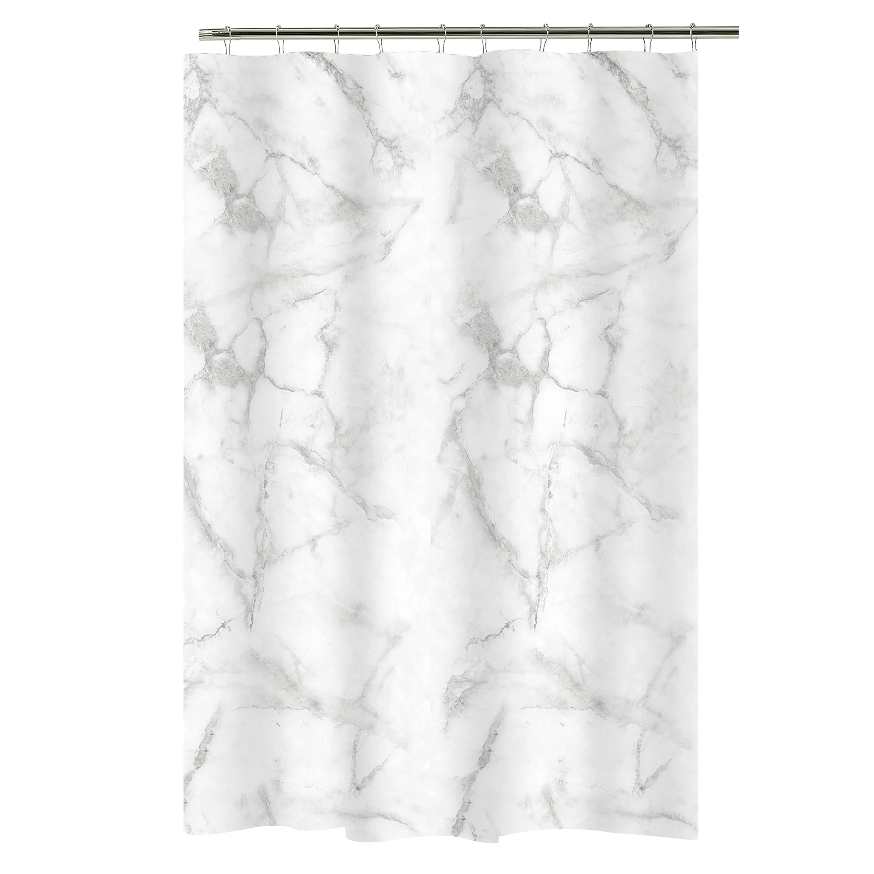 Bath Bliss Shower Curtain Marble Design