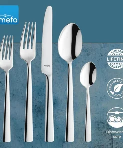 Amefa Moderno 20 Piece 18/10 Stainless Steel Flatware Set