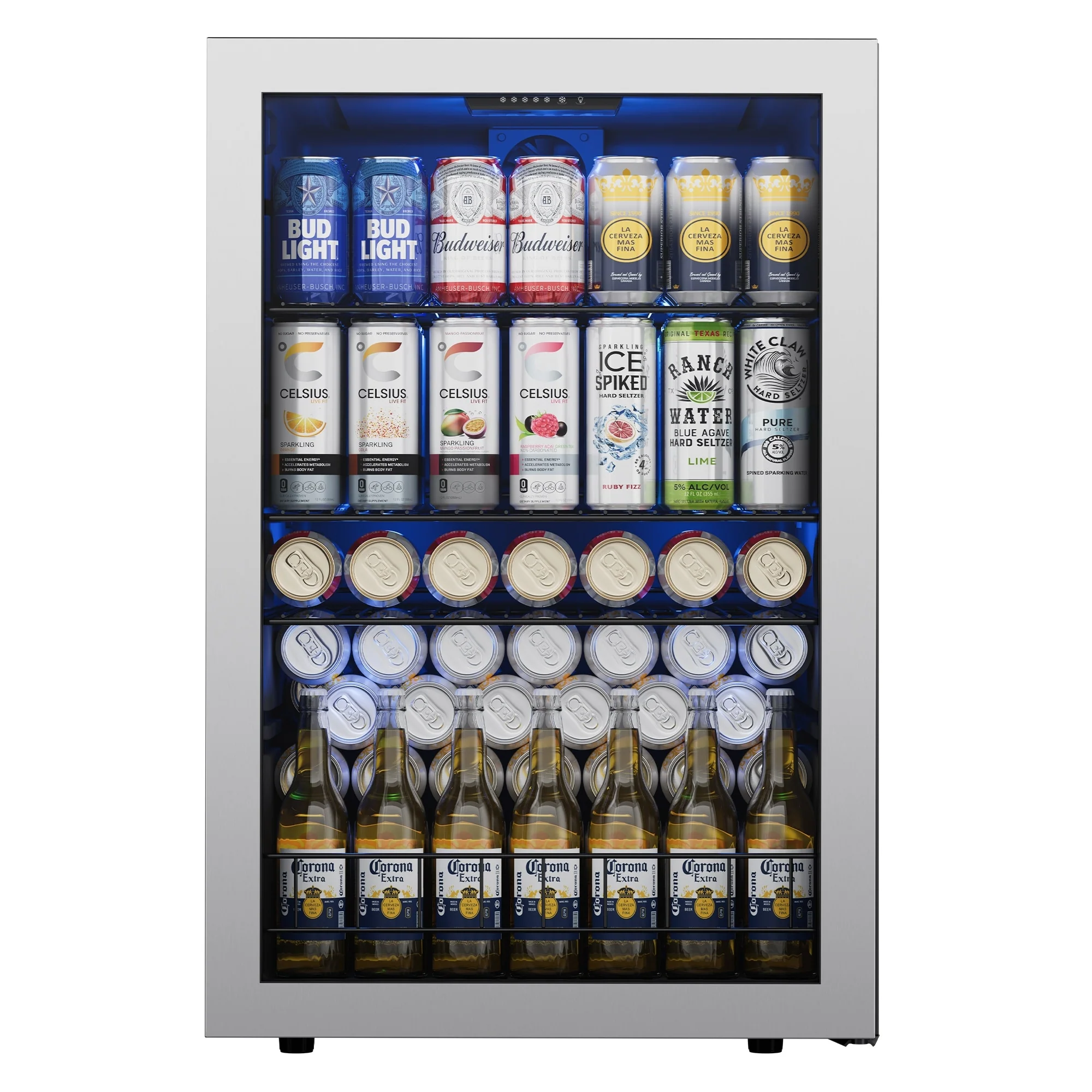 Ca'Lefort 21.1 in. W Single Zone 182-Cans Beverage Cooler Freestanding/Countertop Refrigerator - 21.1 inch