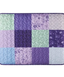 Daphne Oversized Floral Patchwork Pillow Sham