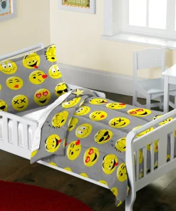 Dream Factory Emoji 2-piece Toddler Comforter Set