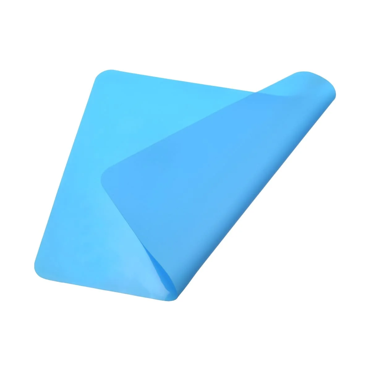 2pcs Silicone Baking Mat Non Stick Baking Sheet Heat Resistant for Oven Grilling BBQ, Baking, Roasting, Blue