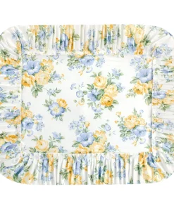 Elegant Cara Plisse Ruffled Edge Pillow Sham Set