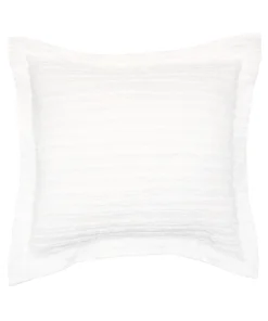 26 x 26 Eyelashes White Euro Sham