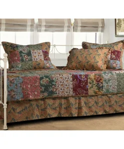 Daily Boutik Floral 5-Piece Daybed Ensemble Bedding Set - Multi
