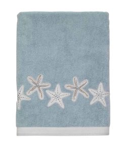 Avanti Linens Sequin Shells Bath Towel - Bath Towel