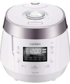 10 Cup Electric Heating Pressure Cooker & Warmer 12 Built-in Programs, Glutinous (White), Mixed, Brown, GABA Rice [1.8 liters]