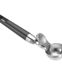 4 Ounce Ice Cream Scoop with Trigger, Portion Cookie Scoop