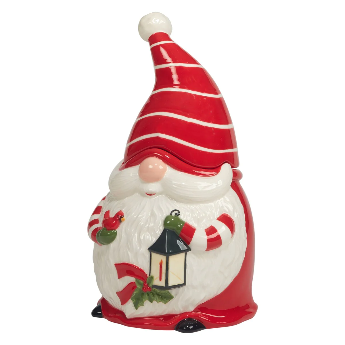 Certified International Christmas Gnomes 56 oz. 3-D Cookie Jar - 56 oz.