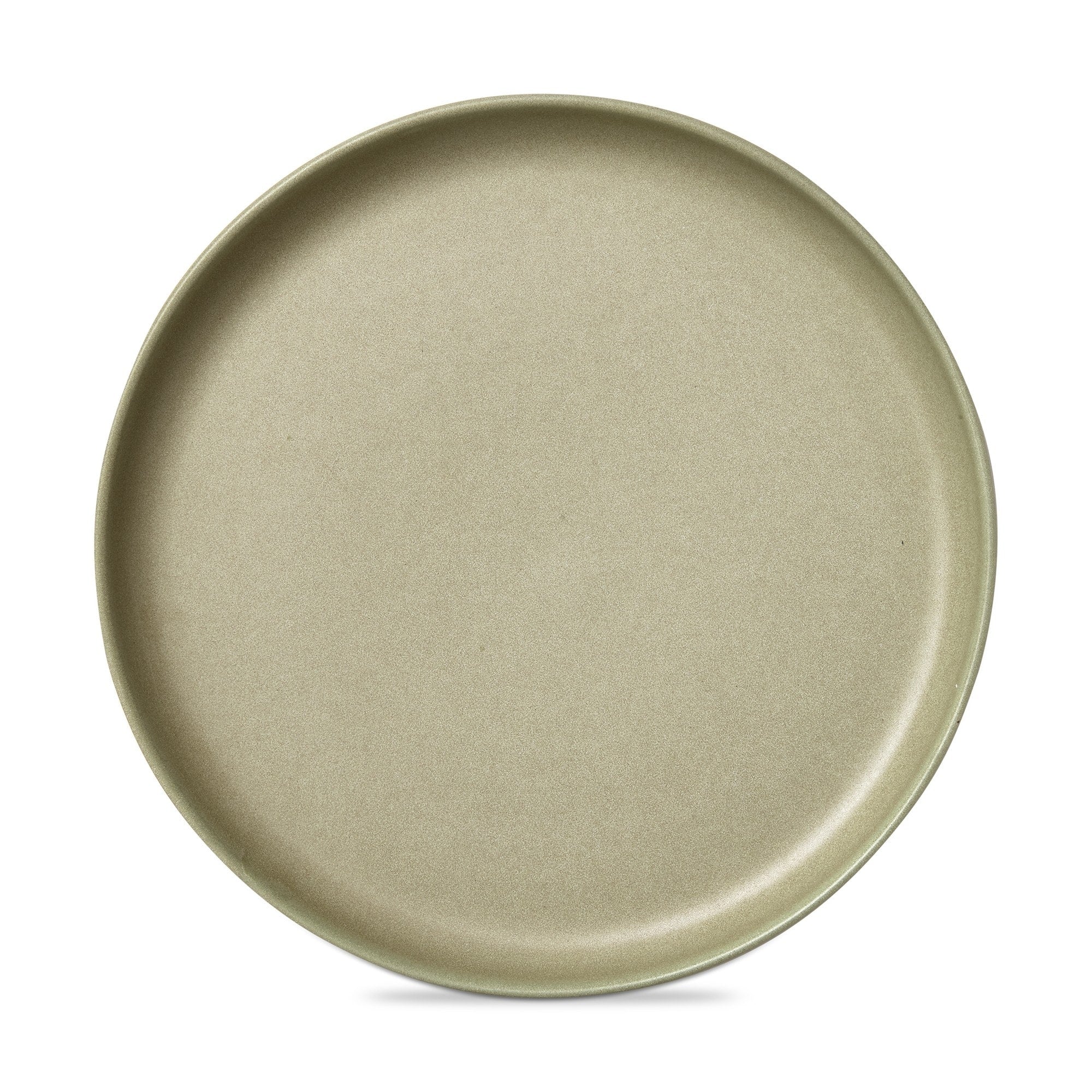 Logan Dinner Plate Stoneware Dishwasher Safe Sage, 11 inch.
