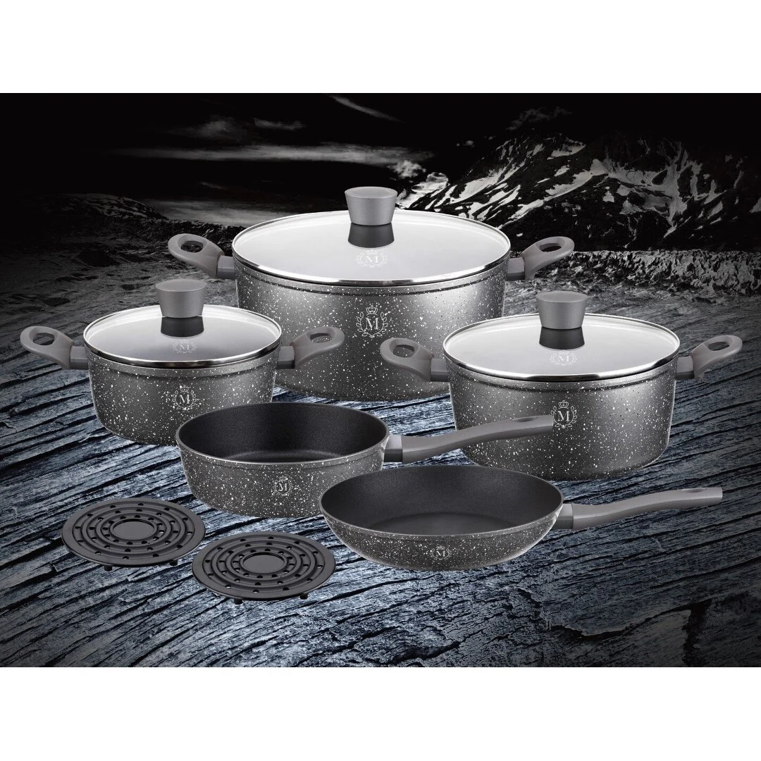 10 Piece Aluminum Cookware Set