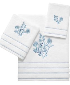 Izod Mystic Floral 3-Piece Towel Set - Towel 3pc Set - B/H/FT